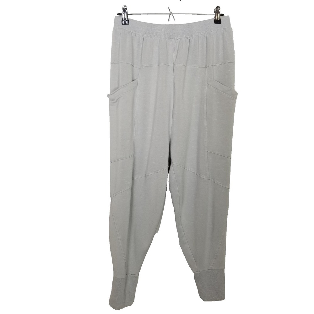 Anthropologie Daily Practice Harem Style Joggers Sz S Gray Pant Athletic Pull On